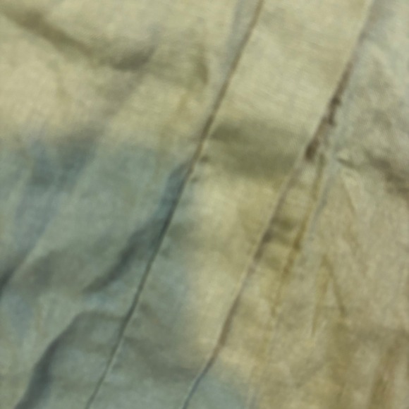 Everlane Linen Tunic Top Olive Green Short Sleeve Relaxed Fit Womens Size M - Picture 10 of 11